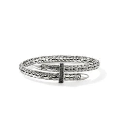 John Hardy Spear Flex Cuff, Sterling Silver, Gemstones, 5.5MM thumbnail