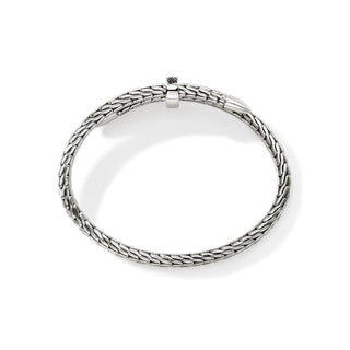 John Hardy Spear Flex Cuff, Sterling Silver, Gemstones, 5.5MM thumbnail