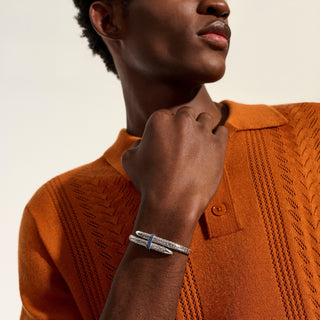 Spear Flex Cuff, Sterling Silver, Gemstones thumbnail