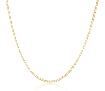 Phillips House 18K Yellow Gold Curb Link Chain 22+2"