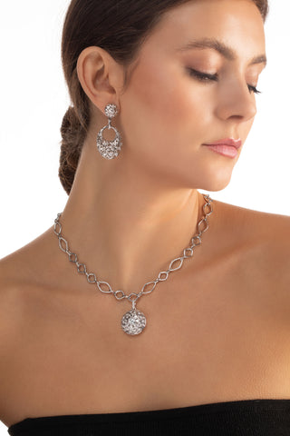 "Porta" Small Mandala Necklace thumbnail