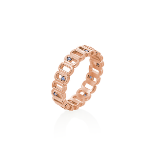 Dog Tag Ring With Stones thumbnail