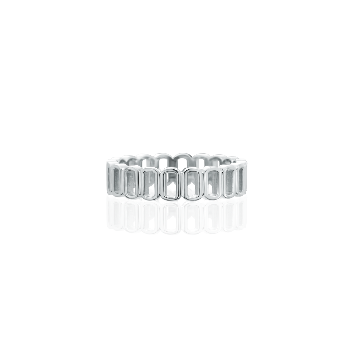 Dog Tag Ring Plain