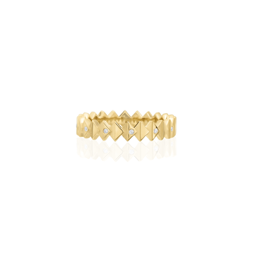 Crane Ring With Stones