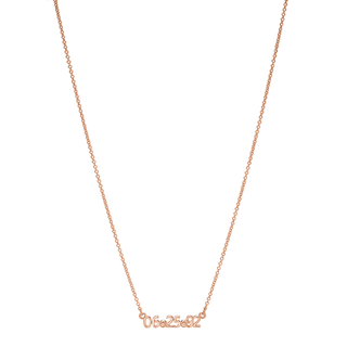 Date Pendant Necklace thumbnail