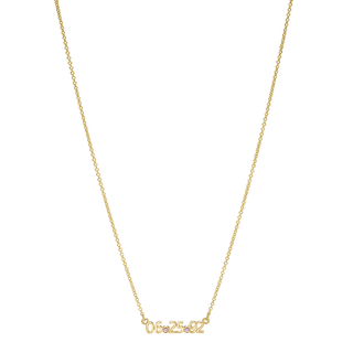 Date Pendant Necklace thumbnail
