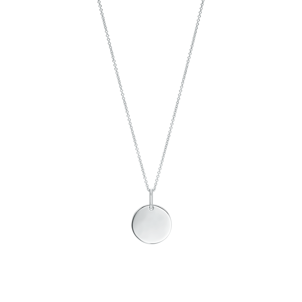 Disc Pendant Necklace