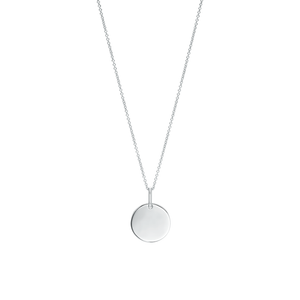 Disc Pendant Necklace