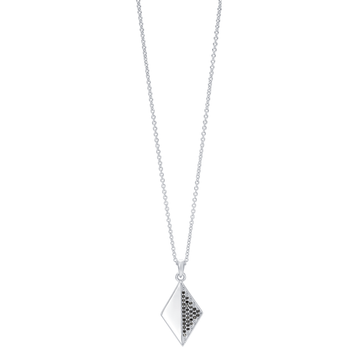 Crane Building Medallion Necklace