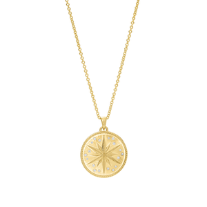 Compass Chicago Star Pendant