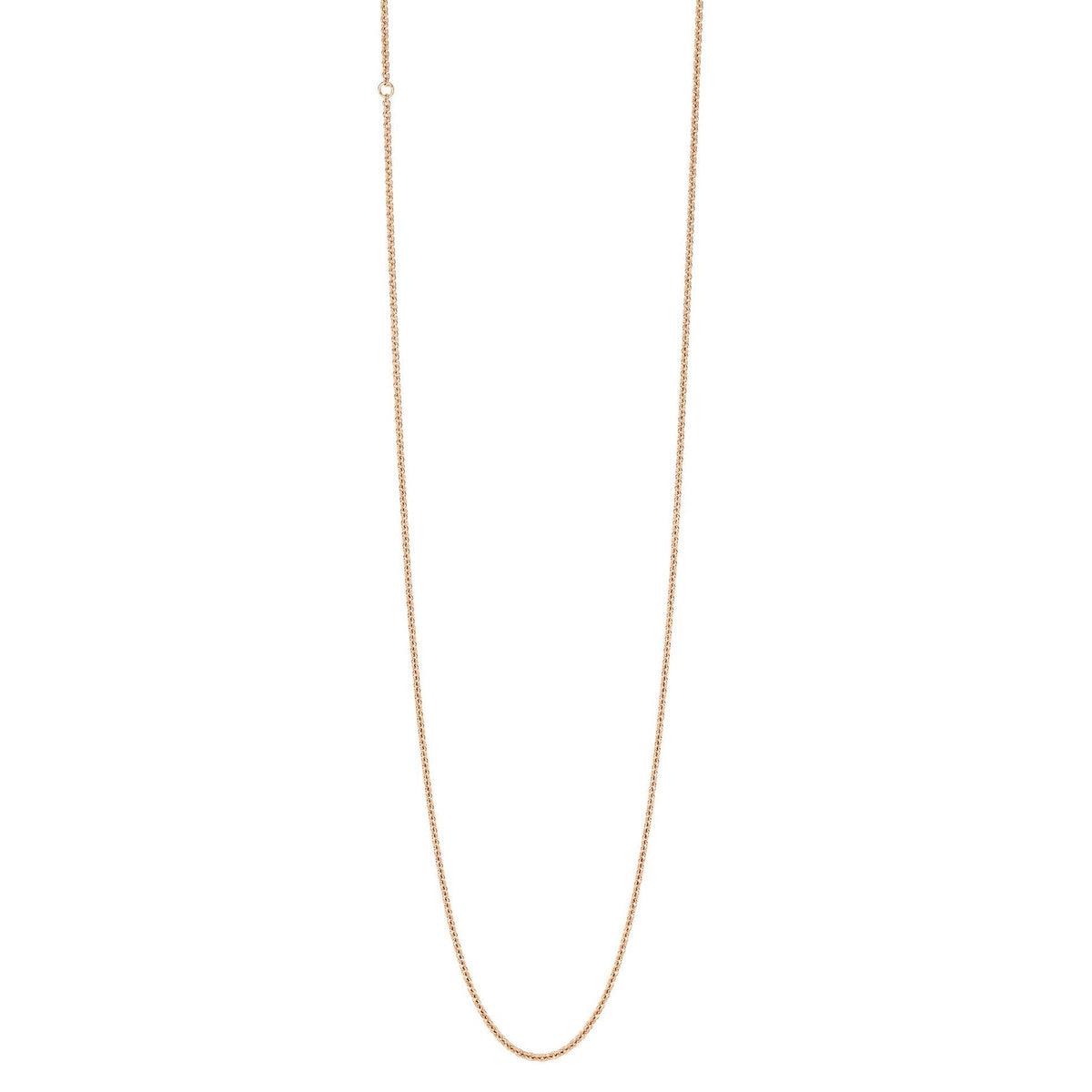 16 inches chain in 18K rose gold