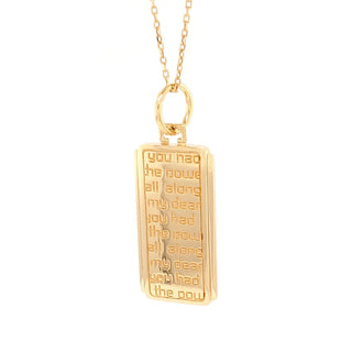 "Power" Dorothy 18K Gold Necklace thumbnail
