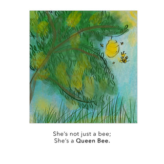 "Queen Bee" 18K Gold Necklace with Diamonds thumbnail