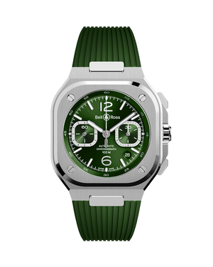 Bell & Ross BR-05 chrono green steel