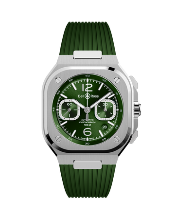 Bell & Ross BR-05 chrono green steel