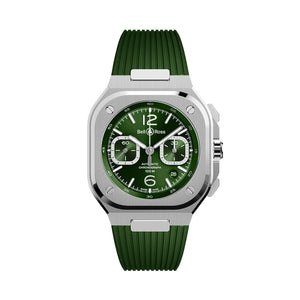 Bell & Ross BR 05 Chrono Green Steel - BR05C-GN-ST/SRB