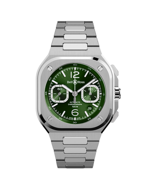 Bell & Ross BR-05  chrono green steel