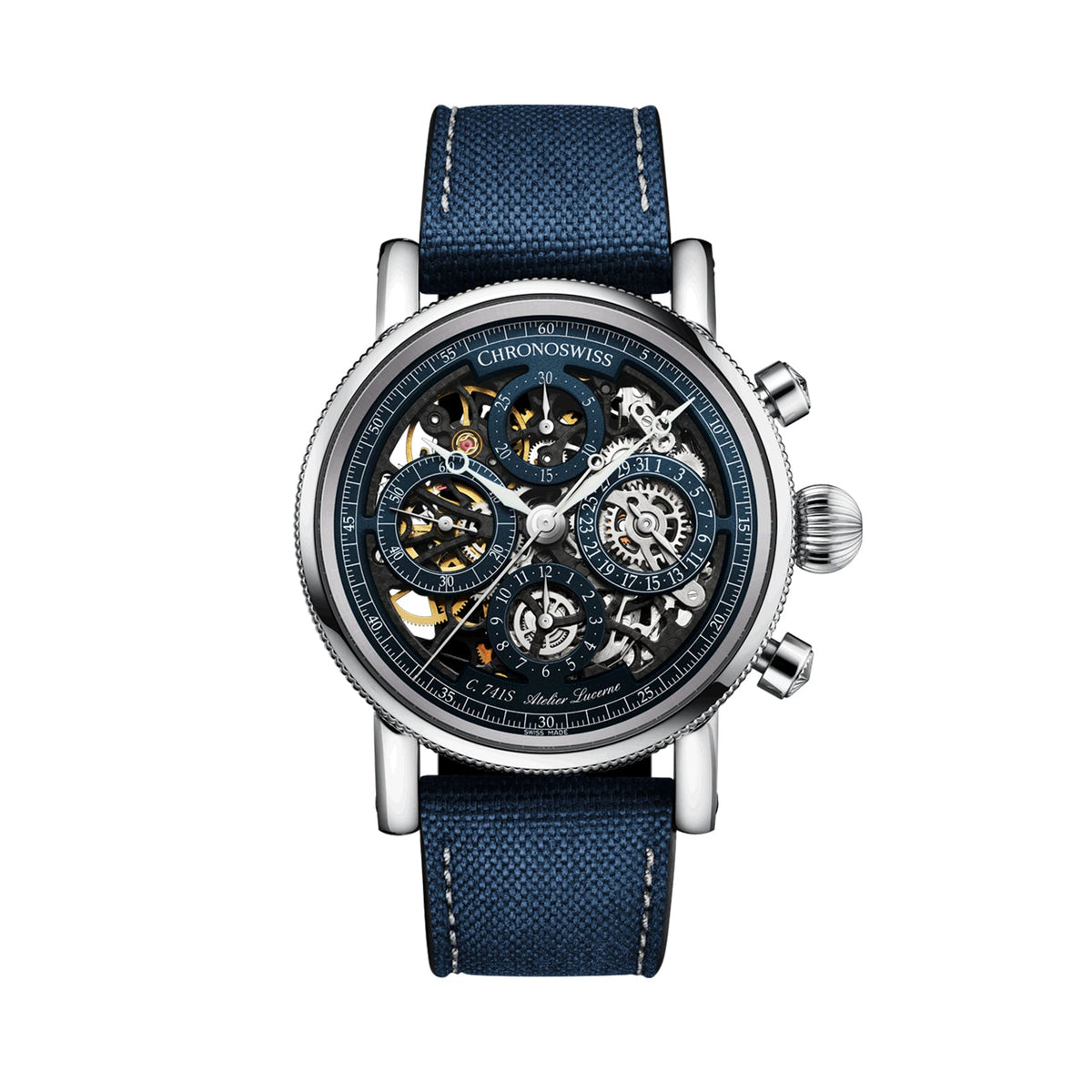 Chronoswiss Opus Chronograph Titanium - CH-7543T.1S-BL2