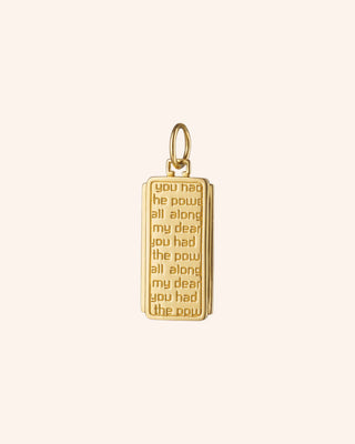 "Power" Dorothy 18K Gold Necklace thumbnail