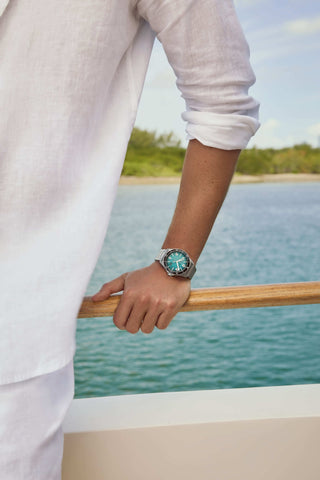 Glashutte SeaQ Panorama Date "Northern Tide" Limited Edition - 1-36-13-08-80-70 thumbnail