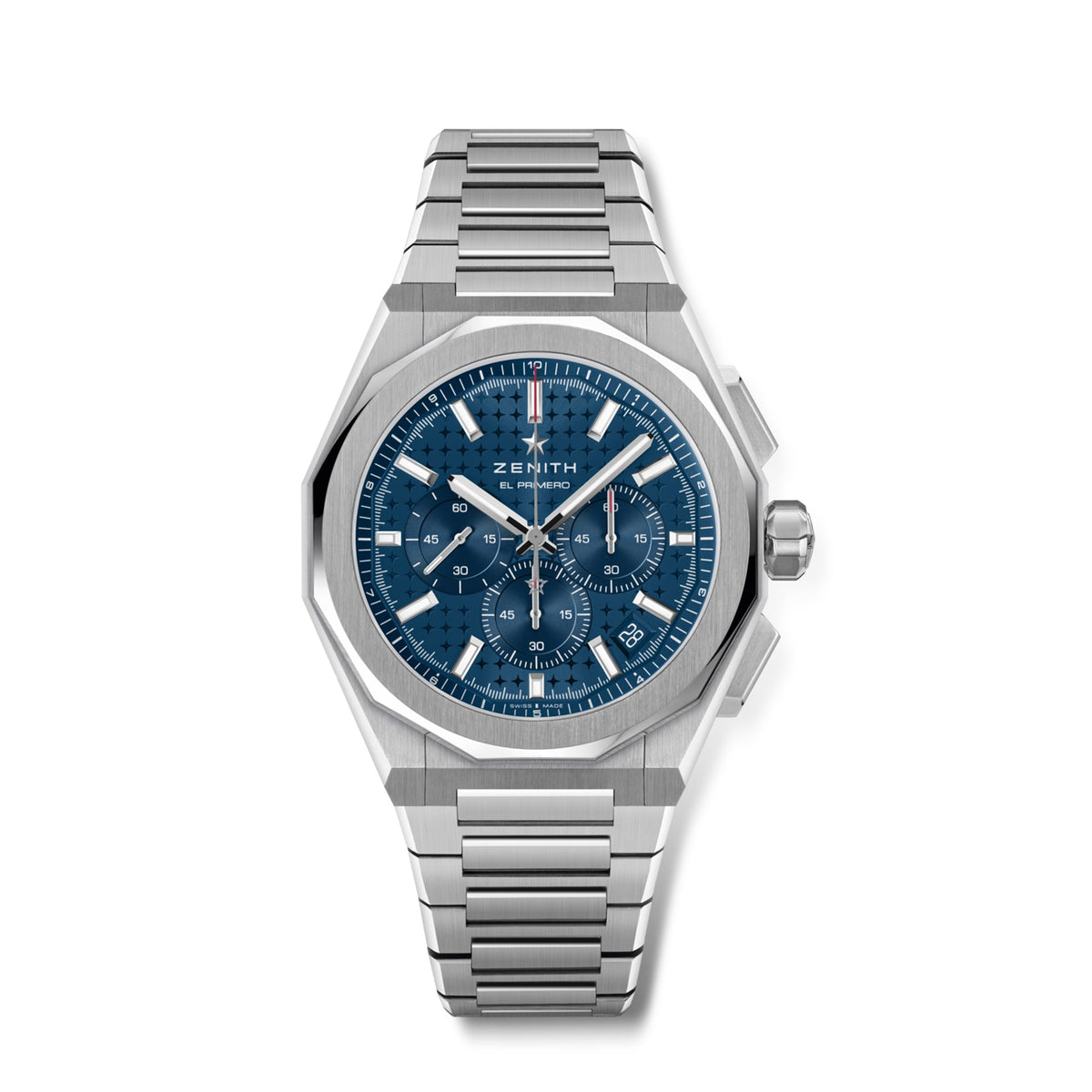 Zenith Defy Skyline Chronograph – 42 mm, Blue Dial, Stainless Steel - 03.9500.3600/51.I001