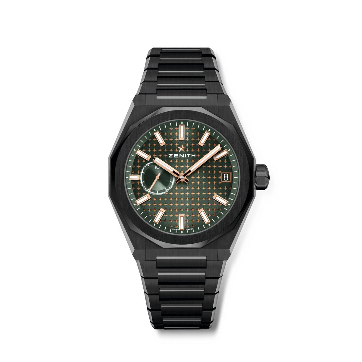 Zenith Defy Skyline Americas Edition 41 mm Black Ceramic – Green Dial - 49.9308.3620/56.I001