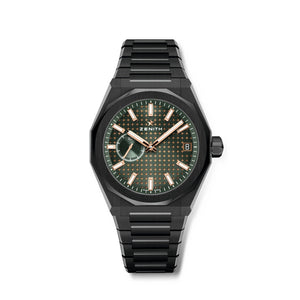 Zenith Defy Skyline Americas Edition 41 mm Black Ceramic – Green Dial - 49.9308.3620/56.I001