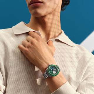 Zenith Chronomaster Sport – 41mm, Steel Case Green Lacquer Dial - 03.3119.3600/56.M3100 thumbnail