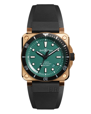 Bell & Ross BR-03 Diver Black & Green Bronze thumbnail