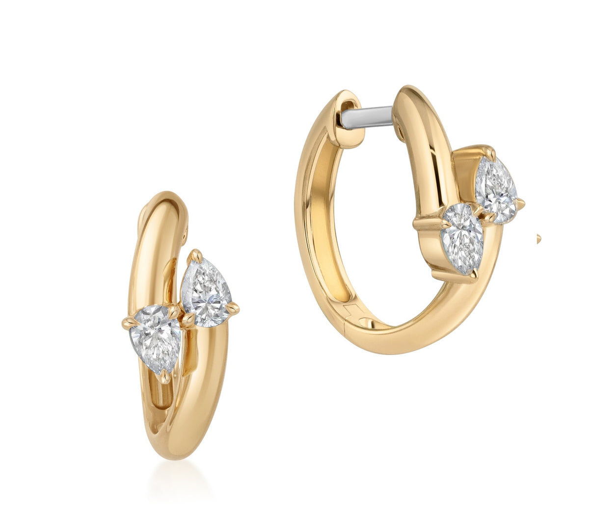 Phillips House One of One Interlocking Mini Hoop Earrings