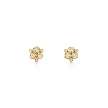 18K Diamond Trio Earrings