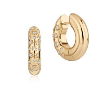 Supernova Large Celeste Hoop Earrings thumbnail