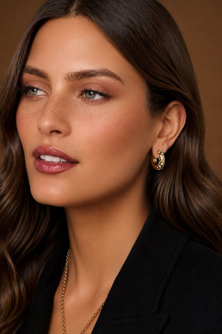 Supernova Large Celeste Hoop Earrings thumbnail