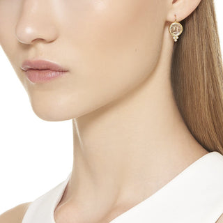 18K Moonface Earrings thumbnail