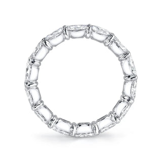 Larger East West Oval-Cut Diamond Eternity Band thumbnail