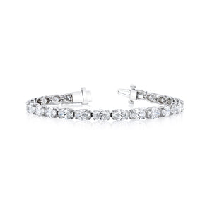 Platinum Diamond Tennis Bracelet - FB028BP