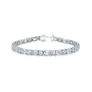 Platinum Diamond Tennis Bracelet - FB039BP