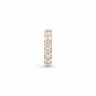 Customizable Lab Diamond Eternity Band 4MM thumbnail