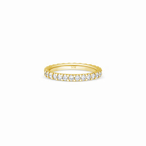 Customizable Diamond Eternity Band 2.5MM