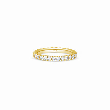 Customizable Diamond Eternity Band 2.5MM