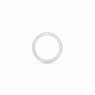 Customizable Lab Diamond Eternity Band 2.5MM thumbnail