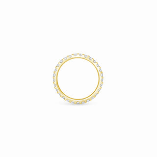 Customizable Lab Diamond Eternity Band 2.5MM thumbnail