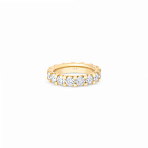 Customizable Diamond Eternity Band 4MM