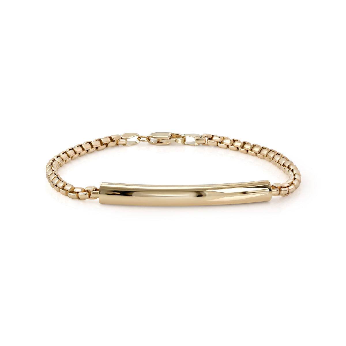 Mens Classic Tube Bracelet