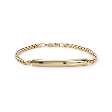 Mens Classic Tube Bracelet