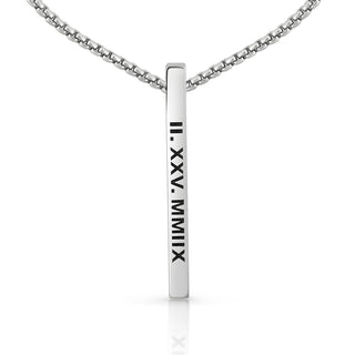 Large Personalized Bar Pendant thumbnail