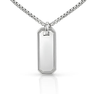 Mens Dogtag Plain