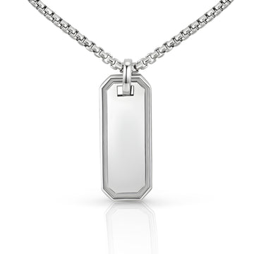 Mens Dogtag Plain