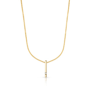 Bar Pendant with Diamond thumbnail
