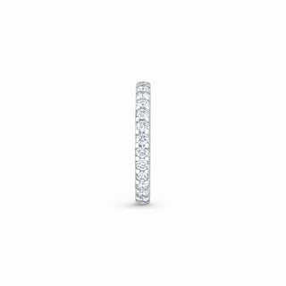 Customizable Diamond Eternity Band 2MM thumbnail